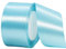 22m Satinband Geschenkband Hellblau 50mm Breit,Auto Seidenband Dick Schleifenband Satin Dekoband Geschenkverpackung Deko Band Stoffband für Halloween Weihnachten Hochzeit Taufe Geburtstag DIY