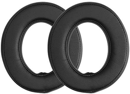 kwmobile 2X Ohrpolster kompatibel mit Corsair HS50 HS60 HS60 Pro HS70 HS70 Pro HS75 Polster - Kopfhörer Polster aus Kunstleder für Over Ear Headphones