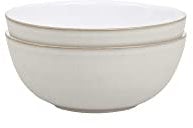 Denby Natural Canvas Cereal Bowl Set of 2, White