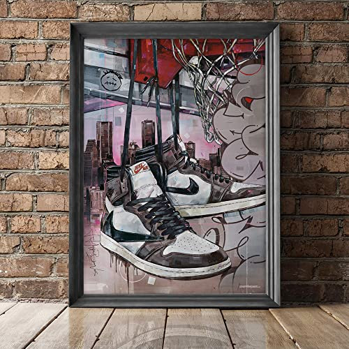 JosHoppenbrouwers Travis Scott Air Jordan 1 Poster (50 x 70 cm), ungerahmt