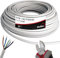 siwitec NYM-J 5x10 mm² Kabel, Mantelleitung, Installationskabel, Feuchtraumkabel in grau, exakt zugeschnittene Meterware in Profi-Qualität, Länge (aktuelle Auswahl) = 26 Meter