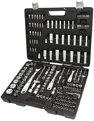 Beta BW 903E/C170 - Assortimento di 74 chiavi a bussola esagonali, 42 inserti per avvitatori, 30 chiavi a bussola a giravite, 7 chiavi maschio esagonale piegate e 17 accessori, in cassetta di plastica