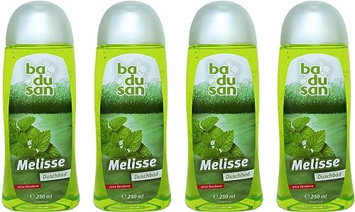 4er Pack Badusan Duschbad Melisse 4x250ml