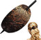 Lederhaarnadel mit Stick - Kunstleder Haarspange Haargummi,Leder und Stick Hair Slide Haarnadeln Pferdeschwanzhalter Haarschmuck für Frauen Mädchen Facynde