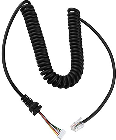 CFTGIW Microphone Cable Car Radio Replacement Line H Your Hand Held Microphone to Life Without Buying a New Microphone and Microphone Line for MH 48A6J Incredible Cloth Extra