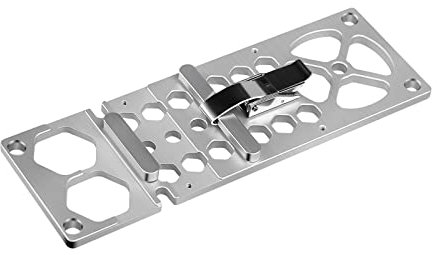 Kreissägen Schienen 90 Grad Rechtwinklige Führungsschiene, Spursäge, Winkelanschlag Führungsschiene, Graviermaschine Führungsschiene Hilfswerkzeug (Silber, 260mm)