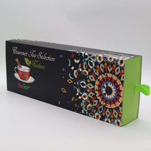 Teastir Gourmet Tee Selection, 6 X Sorten je 10 umweltfreundliche Teesticks