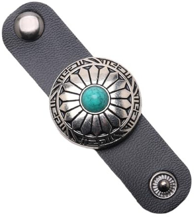 Oxxggkao 5 Stück Vintage Kunstleder Schalschnalle Quadratischer Schalverschluss Bandana Halstuch Clip Unisex