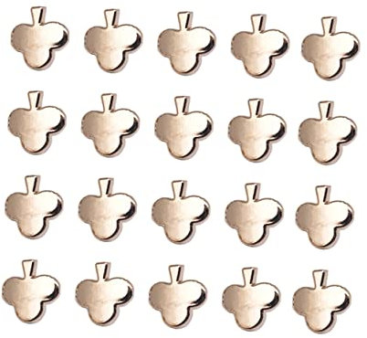 PLAFOPE 50stücke Metall-nähknöpfe Roségold Für -handarbeiten Handgefertigte Bekleidungsaccessoires Für Jacken Jeans Hüte Und Mehr