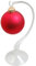Krebs Glas Lauscha - Weihnachtsdekoration aus Glas - Glasständer zur Ausstellung einzelner Kugeln - enthält Keine Kugeln - Größe: ca. 24 cm