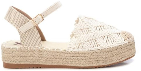 XTI - Alpargatas Mujer Beige - Calzado Cómodo y Versátil - Moda Casual - Modelo 14402202 (Talla 41)