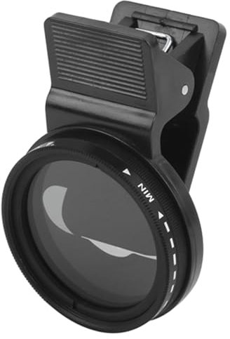Veledge 37mm Adjustable ND Lens Filter Neutral Density for Different Brand Phones Photography Accessories