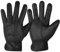 Hoof n Paw Mouplah Genuine Sheepskin Leather Winter Gloves For Men Touchscreen Leather Gloves Driving Glove Fleece Lined (Black, Large)