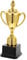 VICASKY Kindertrophäe Mini-Trophäenbecher Trophäentrinkbecher Golddekor Bogenschießen-Trophäen Preisträgerpokal Pokale dekoration Firmenaccessoire dekorative Preistrophäe Plastik Golden
