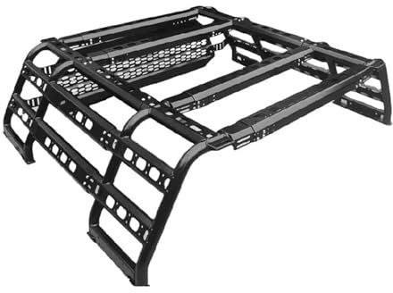 Dach Rack Gepäck Universal Für Ford Für F150 1998 1999 2000 2001 2002 2003 4x4 Pickup LKW Einstellbare Roll Bar Badewanne Rack Bett Leiter Dach Ute Käfig Racks Träger Auto