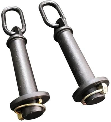 RSBFER Schnell installierbare Squat Rack-Anhänge – Easy Lock 3x3 Power Cage Zubehör mit 1 Loch, Heim-Fitnessgerät für Krafttraining