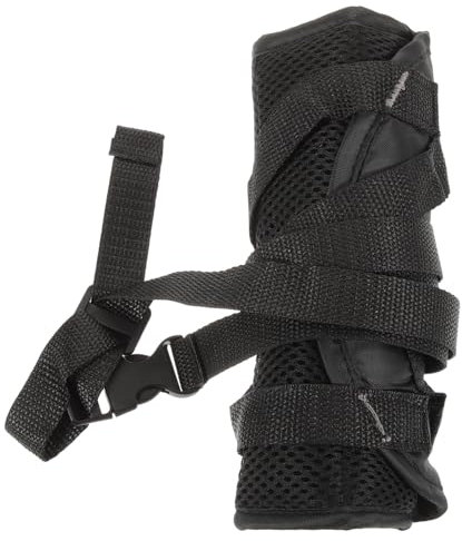 Toyvian Hamac de du pied extérieur gonflable élingue de pied d'avion de plein air avion de hamac de pied portable repose-pieds hamac repose-pieds du siège passager Tissu Oxford Noir