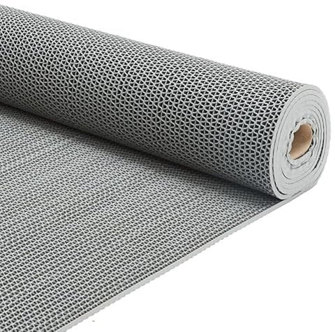 vootun Tappetino per drenaggio in PVC, 90 x 300 cm, spessore 5,5 mm, antiscivolo, per piscina, da cucina commerciale, per ambienti umidi, piscine, garage
