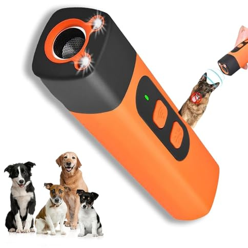 fjaldjfu Schonendes Ultraschall-Training für Ruhiges Zuhause, Schonendes Ultrasonic Anti Bell Device Dog, Erziehungshilfen FüR Hunde - Developed by Dog Trainers for Small, Medium, Large Dogs