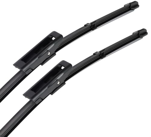ZWBC Scheibenwischer für Renault Megane 3 MK3 2008-2016 24 + 16, Scheibenwischerblatt Frontscheibe Gummi Dauerhaft Ersatzwischblätter Zubehör