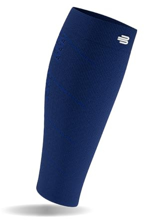 Bauerfeind Manchons de compression pour mollets « Run Performance Compression Sleeve », 1 paire de bandages pour mollets avec compression et points 3D, Beinstulpen