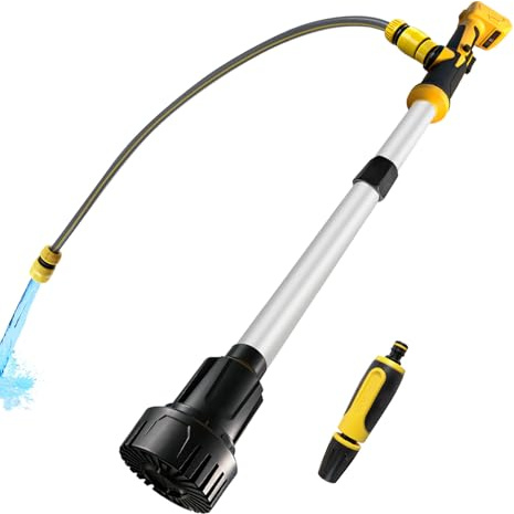 Cordless Stick Water Transfer Pump Compatible with Dewalt 18V, Portable Transfer Pump, 3M Head Height, 3600 L/h High Flow for Basement, Pool, Pond, Rain Barrels, Boat Draining (No Battery)