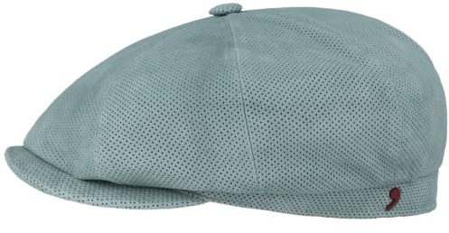 Alfonso D´Este Casquette Kyoto Perf LeatherD’Este Femme/Homme - Made in Italy en Cuir Gavroche avec Visiere, Doublure Printemps-ete Printemps Ete