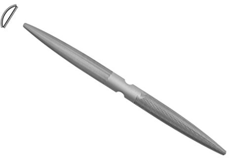 Grobet Swiss Vulcrylic Nagelfeile, 20,3 cm