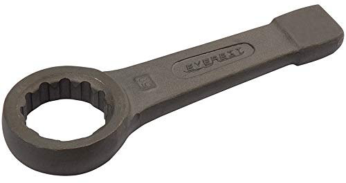 Draper 31424 Metric Ring Slogging Flat Spanner, 50 mm Size,Blue