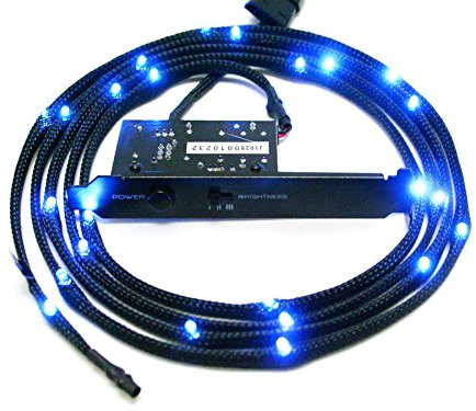 NZXT 2 m LED Cable - Blue