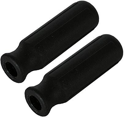 Roberto Sport Calcio Balilla, New Champ- Traditional-Export-Summer-Summer Free Coppia manopole Export Colore Nero per aste Diametro mm.18.