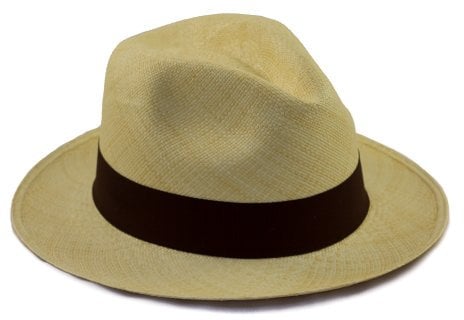 Tumia - Sombrero de Panama Tradicional, Plegable y Hecho a Mano en Ecuador – tamaño 56