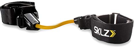 SKLZ Chrome Lateral Resistor Pro Adjustable Strength Trainer with Cuffs and 3 Resistance Band