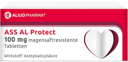 ASS AL Protect 100 mg magensaftres.Tabletten 50 St