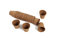 Floraworld 010845 Anzuchttöpfe classic 16er Set, Naturfarben, 8 x 8 x 8,5 cm
