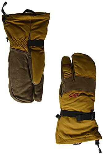 Outdoor Research Herren Highcamp 3-Finger Handschuhe Ocker/Carob, M