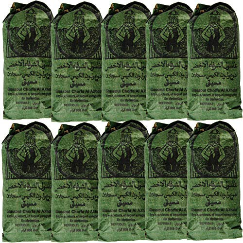 Ghassoul Lavaerde Granulat 5000g | Original Marokkanische Tonerde als Gesichtsmaske für Gesichtsreinigung im Beutel | Natürliches Peeling für Gesicht Haut und Haare | Wascherde als Körperpflege