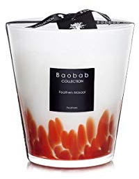 BAOBAB Max 16 Feathers Masaai Duftkerze (Patchouli - Rum Extrakt - Bernstein)