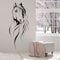 Schöne Pferdekopf Wandtattoo Haustier Tier Art Deco Büro Vinyl Wandaufkleber Wohnzimmer Chinesische Dekoration 42X101 Cm