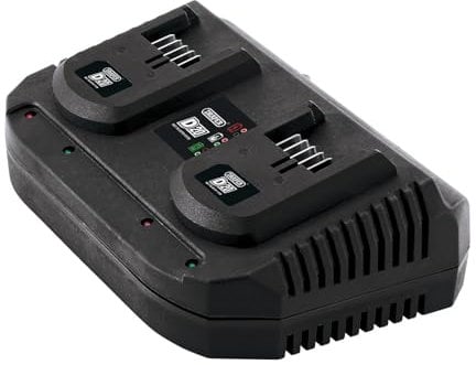 Draper 92239 D20 20V Li-Ion Twin Battery Charger