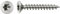 Vis à bois Panelvit Torx MUSTAD TX20 tête fraisée 4.0x60 Filetage total - Boite de 200 - PVACXP400600C8C