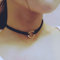 TseenYi Lederhalskette, Choker, kurzschichtige Wildleder-Halsketten, Boho-Stil, mehrlagig, Kreis-Halskette, Schmuck für Damen und Mädchen, Metall Kunstleder