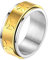 FaithHeart Goldener Fingerring Tempelritter Spinnerring Meditationsring Herrenring Damenring Meditationsring mit Geschenkebox für Valentinstag Muttertag