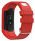 KINOEHOO Ersatzarmband kompatibel mit Polar A360 A370 Armband Weiche Silikon Uhrenarmbänder.(rot)