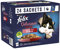 Animals Felix Felix Zarte Félix in Gelee, köstliche Duos, Fleisch, Fische, 24 Stück – 3 Stück