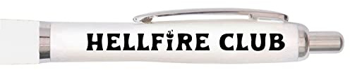 T&S - Hellfire Club - Strange Things Pen - TV Themed Gifts for Fans - Strange TV Show (Non-Personalised)