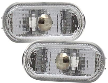 TYC Kotflügel Seitenblinker Set u Vorne Links/Rechts Kompatibel mit VW Golf 4 Cabrio Cabrio 98-02 441-1406N-Ue-C