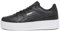 PUMA Carina Street Jr Sneaker, Black Black Rose Gold White, 39 EU