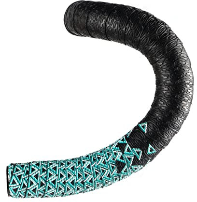 Deda Elementi Unisex-Adult DEDATAPE609 Band dreht Sich, Black/cheleste, Kunststoff