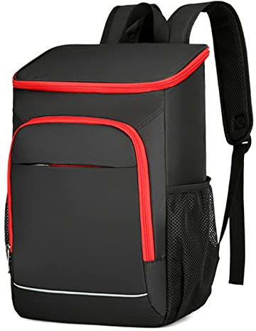 Lixada - Mochila isotérmica para refrigerador y resistente al agua de dos pisos para camping, senderismo, picnics, playa